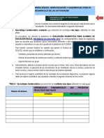 Cuadernillo de Formatos y Propuestas para El Manejo de Las Acividades Primera Sesion Octubre 2021