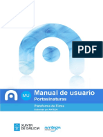 Manual de Usuario de PortaSinaturas