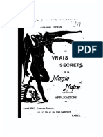 eBook Occultisme Fr Les Vrais Secrets de La Magie Noire Alexandre Legran