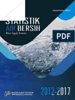 Statistik Air Bersih 2012- 2017