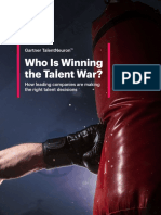 Who Is Winning The Talent War?: Gartner Talentneuron