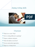 Developing Writing Skills