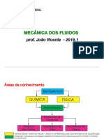 Mecânica Dos Fluidos: Prof. João Vicente - 2019.1