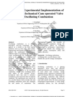 2 IJAEST Volume No 2 Issue No 1 Design and Experimental Implementation of An Electro Mechanical Cam Operated Valve For Oscillating Combustion 013 024