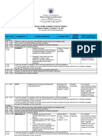 Weekly Home Learning Plan For Grade 6 Week 5, Quarter 1, October 11-15, 2021