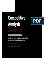 C5 Competitive Analysis Template Final Final