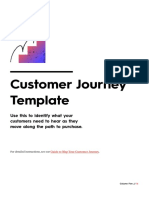 Map Your Customer Journey Template