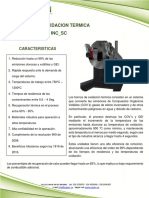 Horno Oxidacion Termica - Serie Inc-Sc