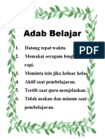 Adab Belajar