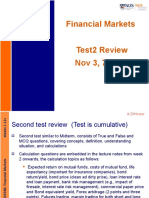 Financial Markets Test2 Review Nov 3, 7-9 PM