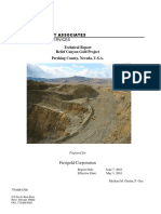 Technical Report Relief Canyon Gold Project