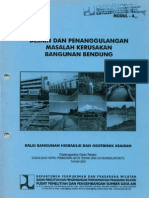 Desain Dan Penanggulangan Masalah Kerusakan Bangunan Bendung