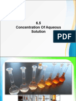 6.5-6.6 Conc of Acid and Alkali & Standard Solution