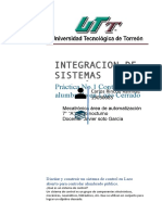 Práctica 1 Control On OFF de Alumbrado en Lazo Abierto - Integración de Sistemas Automáticos