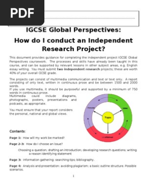 Independent Research Guide