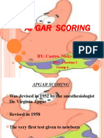 Apgar Scoring: BY: Castro, Nicky Joy F