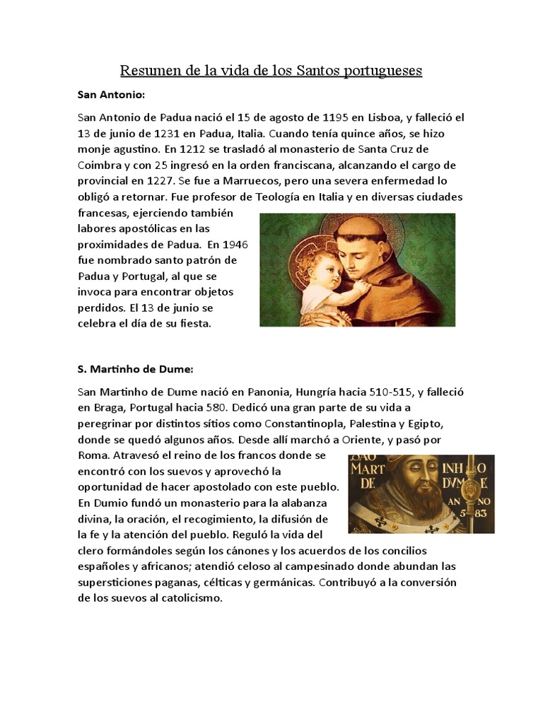 Vida de Los Santos | PDF