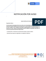 Notificación Por Aviso-1037