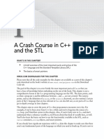 A Crash Course in C++ and The STL: What'S in This Chapter?