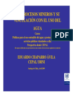 Los Procesos Mineros y Su Vinculación