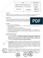 DIRECTIVAS DE VIÁTICOS - NP-003-R12 Comisión de Servicios dentro del País 22 Mayo 2019