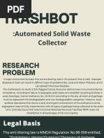 Trashbot::Automated Solid Waste Collector