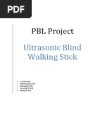 PBL Project: Ultrasonic Blind Walking Stick