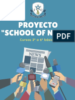 Proyecto "School of News": Cursos 2° A 6° Básico