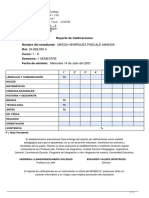 Reporte Calificaciones