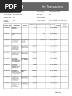 My Transactions PDF