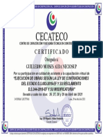 Cecateco - Certificado