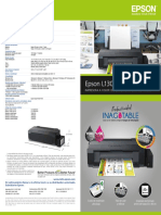 Folleto Epson EcoTank L1300