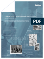 Informe Sobre Criminologia Virtual de McAfee