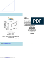 Xellent Series Industrial Barcode Printer User's Manual