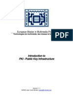 Introduction To PKI - Public Key Infrastructure: European Master in Multimedia Projects