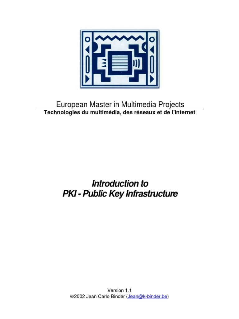 Pki V11 | PDF | Public Key Cryptography | Cryptography