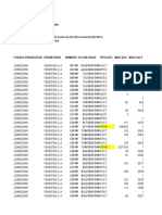 Codigo Proveedor Proveedor Numero Fecha Pago Tipo Doc Nro Doc Nro Fact