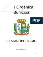 Capa Lei Organica Municipal - Com Marcacoes 2019