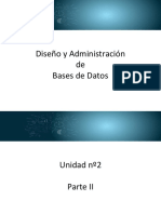 Bases de Datos - Unidad 2 - 2020 - Parte II