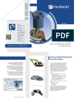 Professional Multi-Body Dynamics Simulation Software: Data Sheet