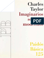 Charles Taylor - Imaginarios Sociales Modernos (2018)