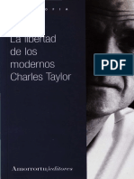 Charles Taylor - La Libertad de Los Modernos-Amorrortu (2005)