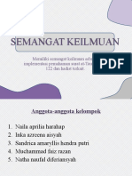 Semangat Keilmuan - Pai