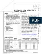 FSFR-XS Series - : Fairchild Power Switch (FPS™) For Half-Bridge Resonant Converters