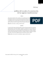 EconomíaPolíticaEscala Jessop (2004)