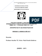 ANTEPROYECTO-SINDROME FEBRIL - 2013-2020 - DR - Ocaña