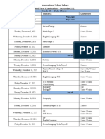 Grade 9 Datesheet