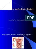 Recuperare Medicala Pe Afectiuni Anul III