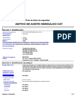 Cat Hydraulic Oil Additive - 20000426.ESPAÑOL