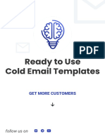 Cold Email Templates by Think School